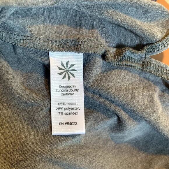 ATHLETA Threadlight Layering Tank Top Gray Split Seam Size‎ XXS - Picture 4 of 9